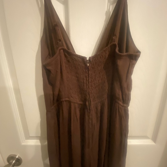 Audrey Parks brown jumpsuit. New with tags. Size small. - Picture 6 of 12